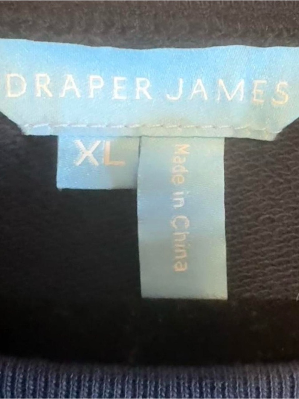 Draper James "Bobbie" Embroidered Belted 100% Cotton Sweatshirt Dress - Picture 8 of 8